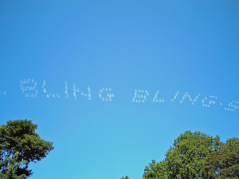 File:Bling-Bling Skywriting David Shankbone.jpg