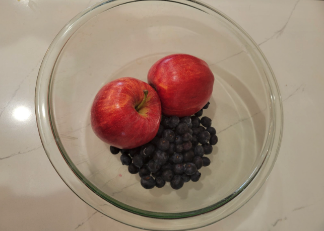 Apple and blueberry balls are another easy no-bake, photo credit Christy Caplan